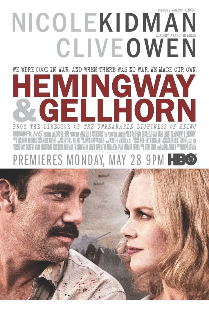 Hemingway and Gellhorn poster